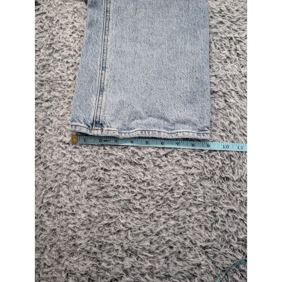 Pacsun Jeans Women 24 Blue High Rise Bootcut Distressed Grunge Acid Wash Casual - Picture 9 of 10
